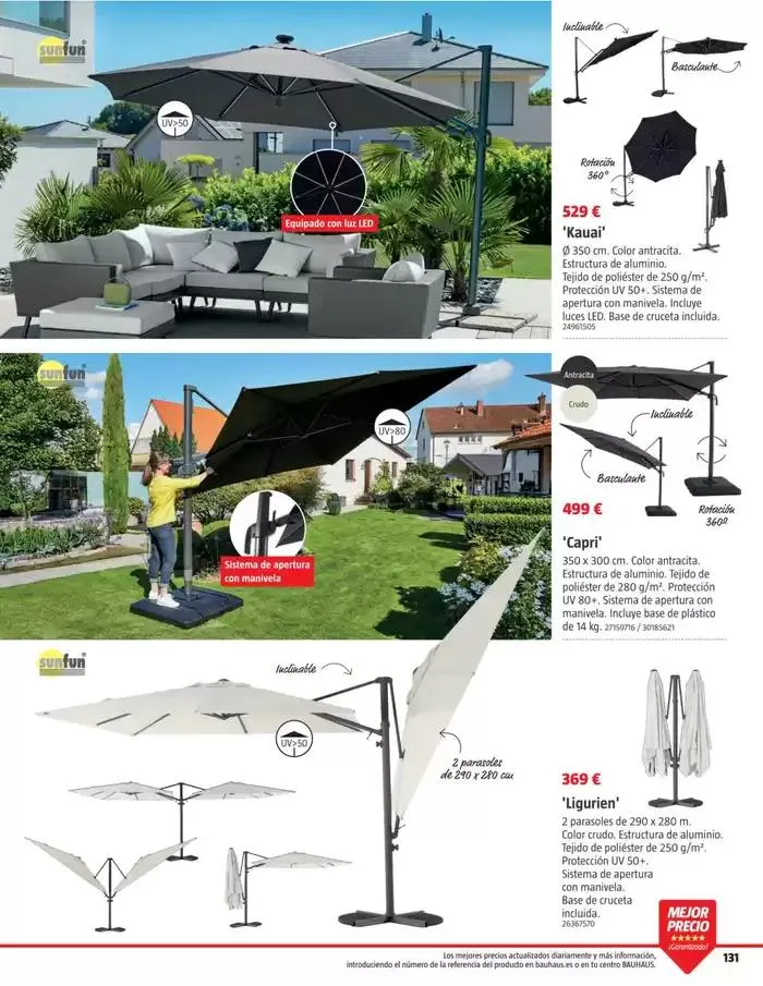 Catálogo de Bauhaus Verano 1 de junio al 31 de agosto 2025 - Página 131