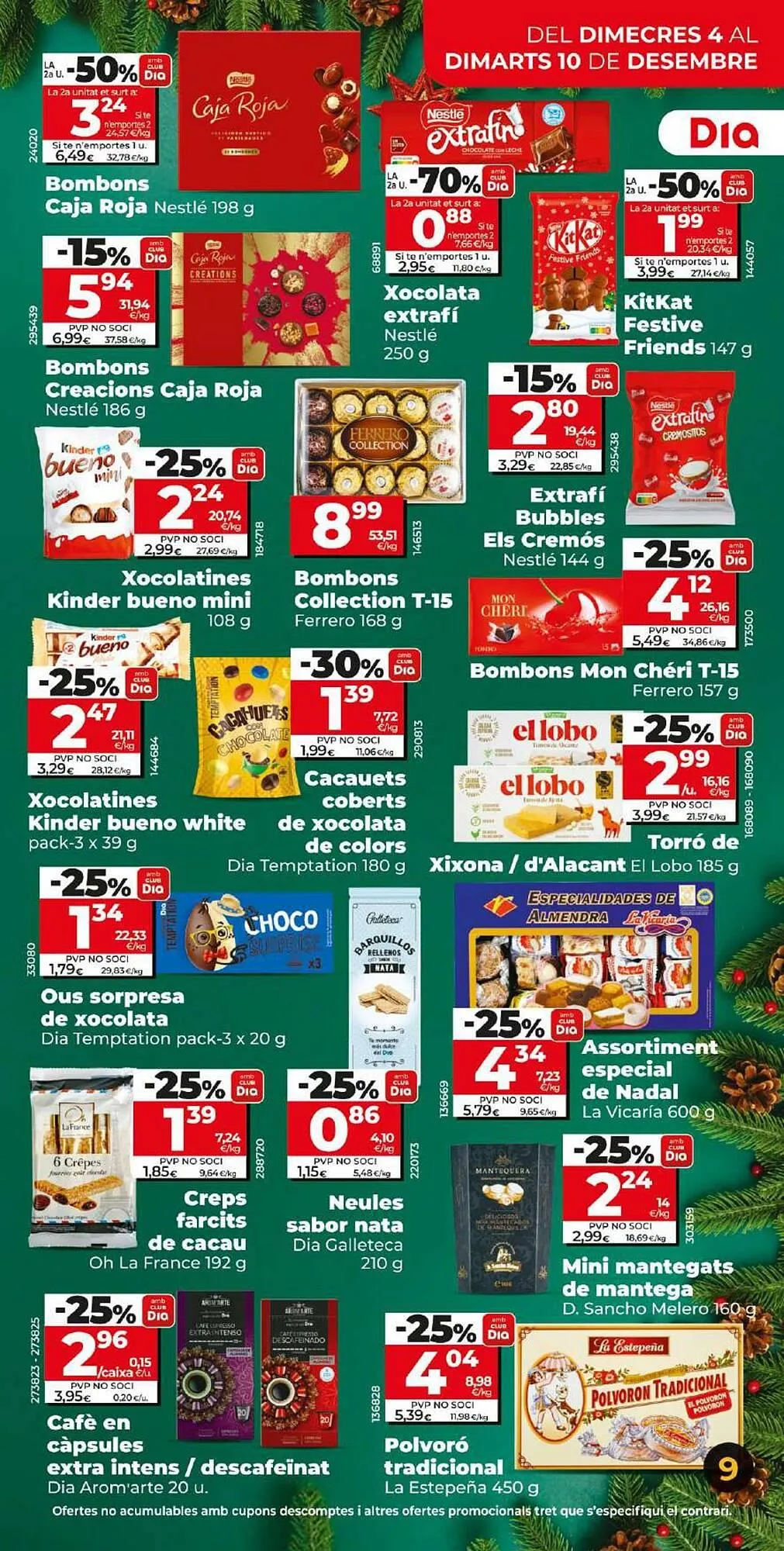 Catálogo de Folleto Dia 4 de diciembre al 10 de diciembre 2024 - Página 9