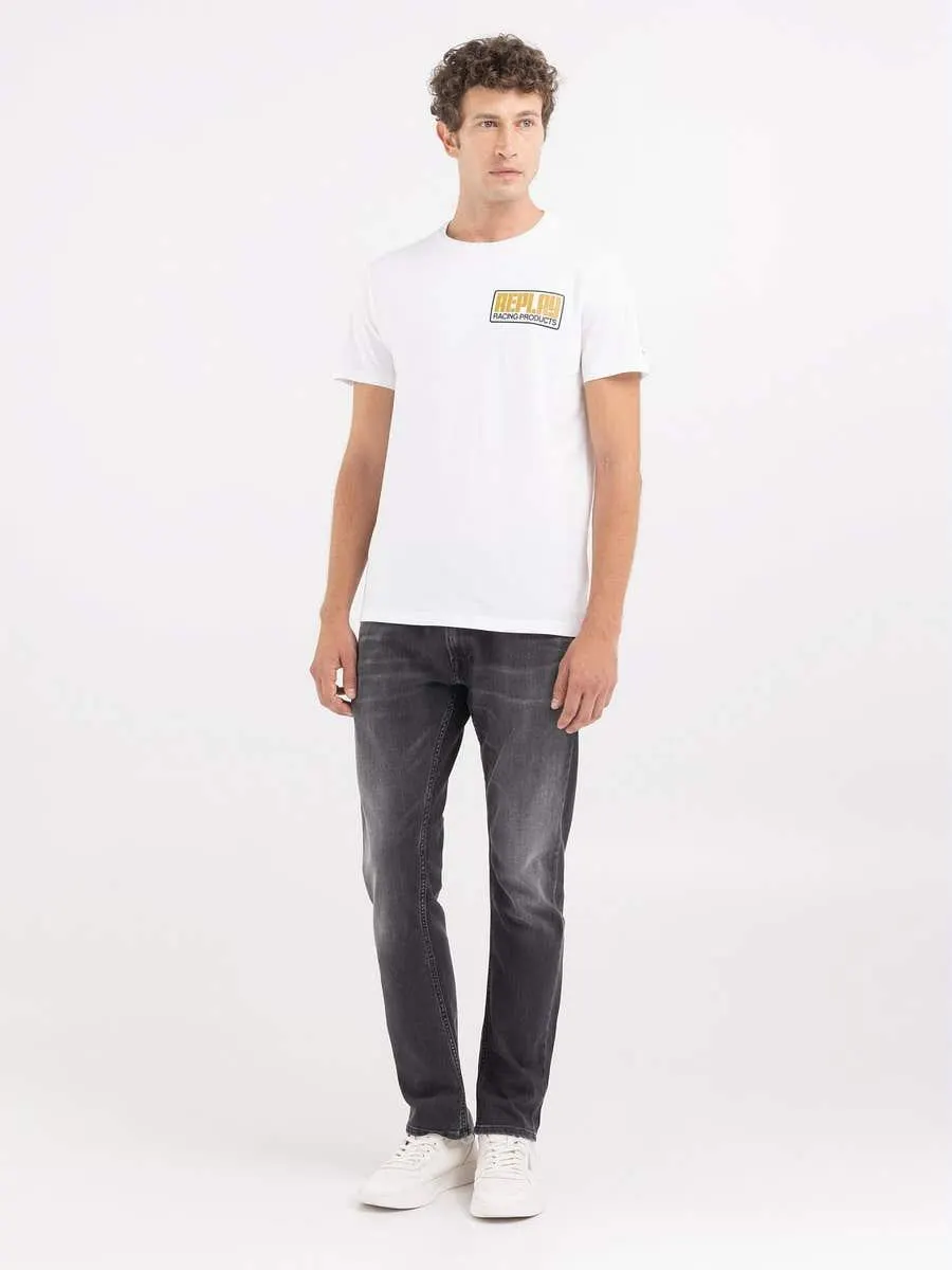 Camiseta de punto con estampado racing