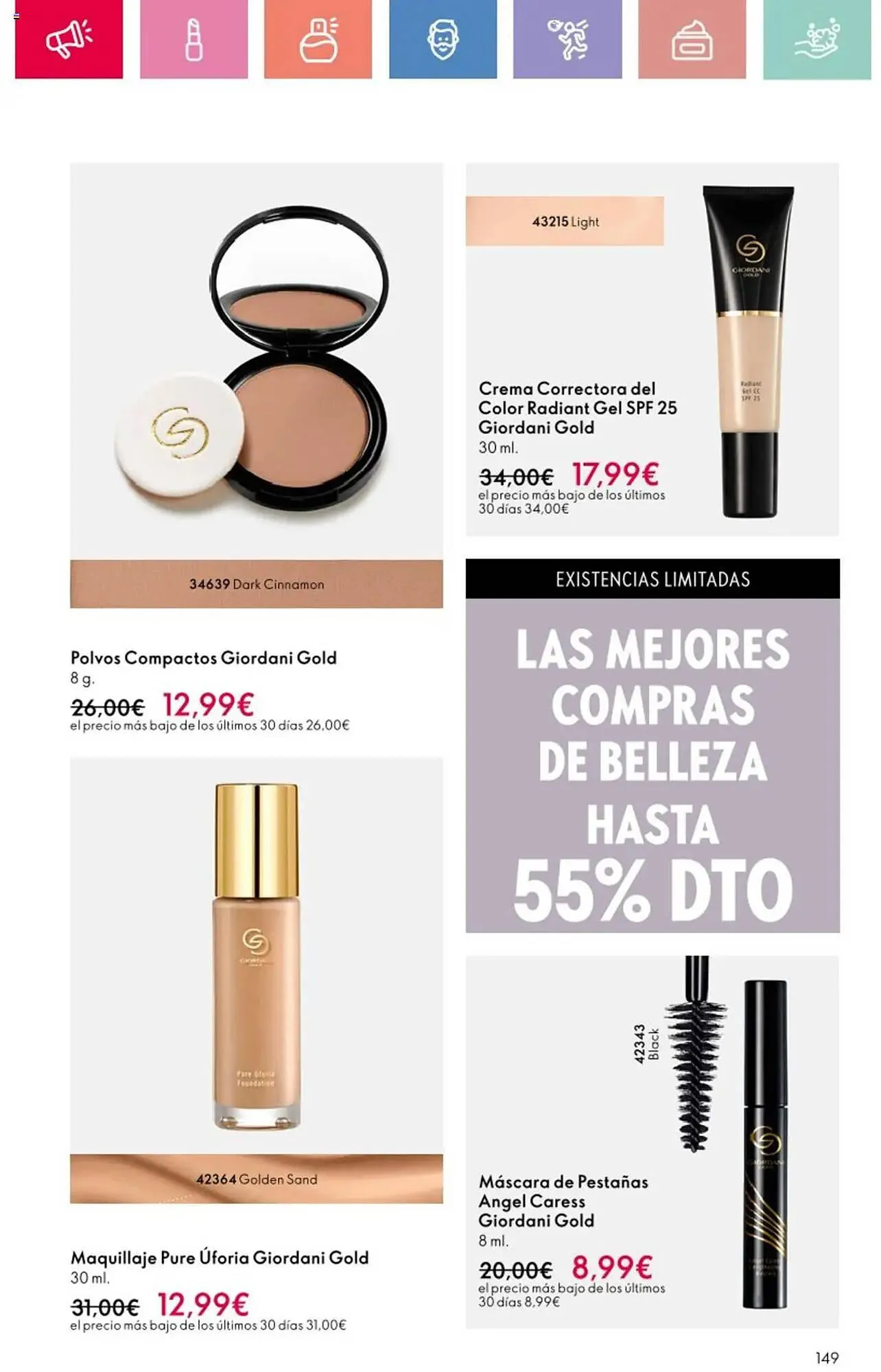 Catálogo de Folleto Oriflame 3 de agosto al 23 de agosto 2025 - Página 149