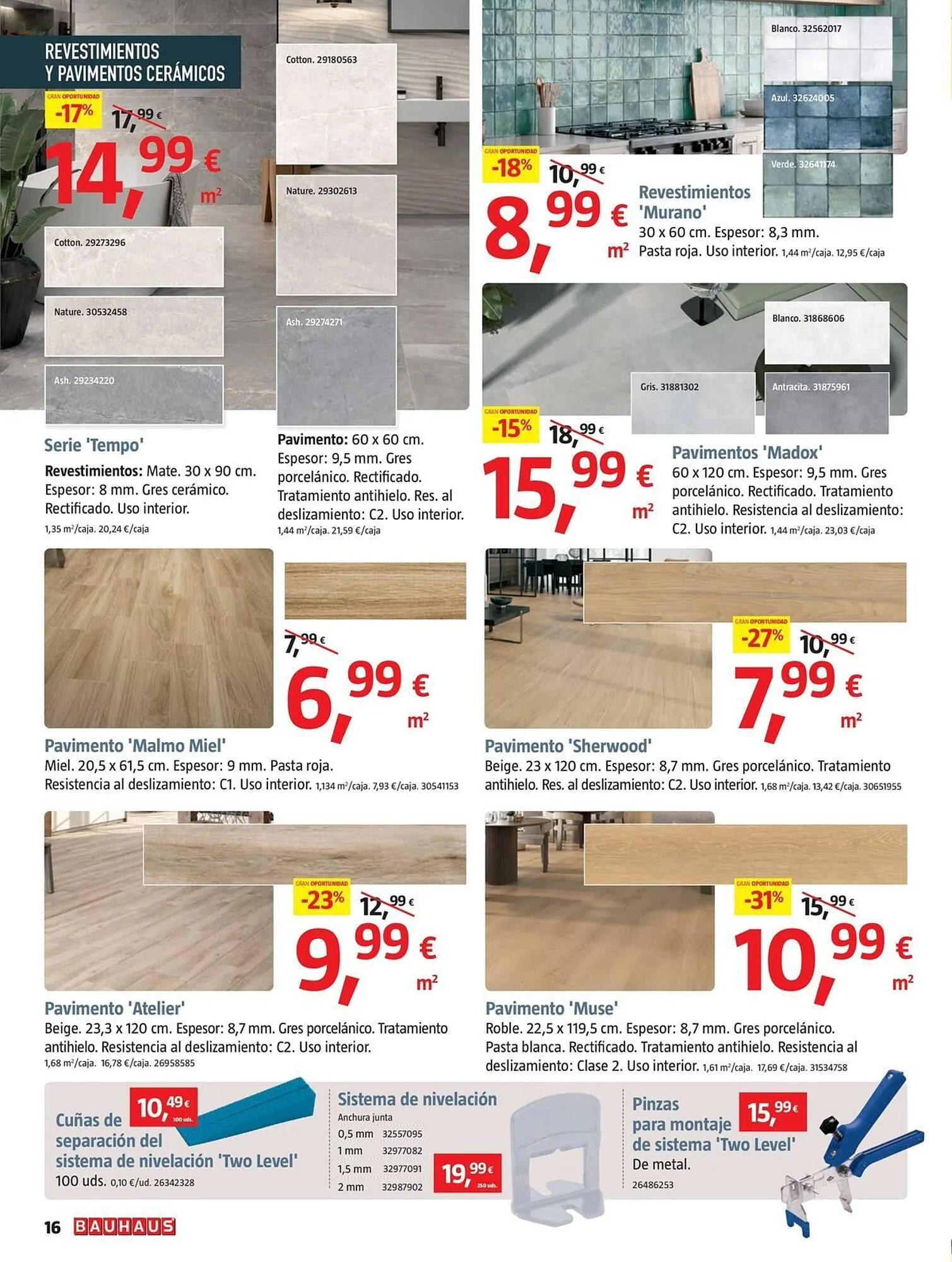 Catálogo de Catálogo Bauhaus 23 de octubre al 16 de noviembre 2025 - Página 16