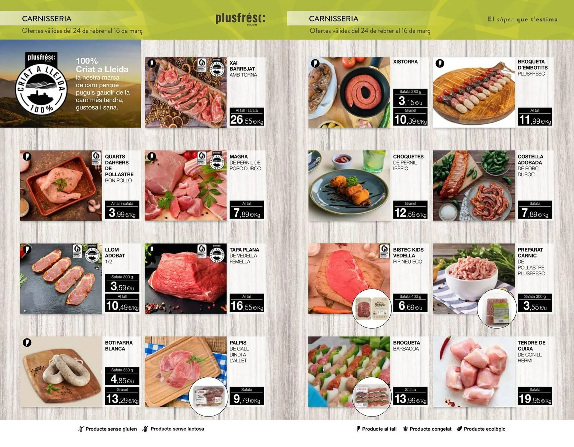 Catálogo de Folleto Plusfresc 24 de febrero al 16 de marzo 2026 - Página 12