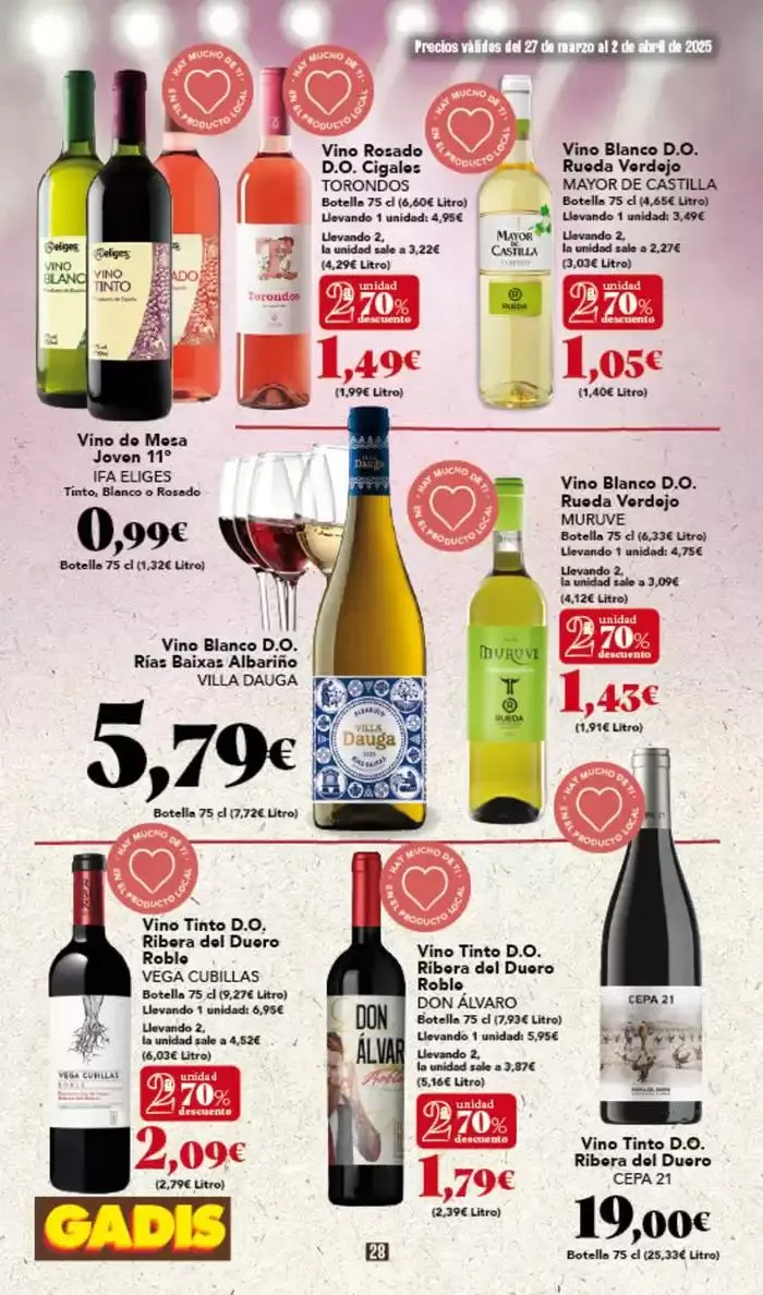 Catálogo de Precios válidos del 27 de marzo al 2 abril 27 de marzo al 2 de abril 2025 - Página 28