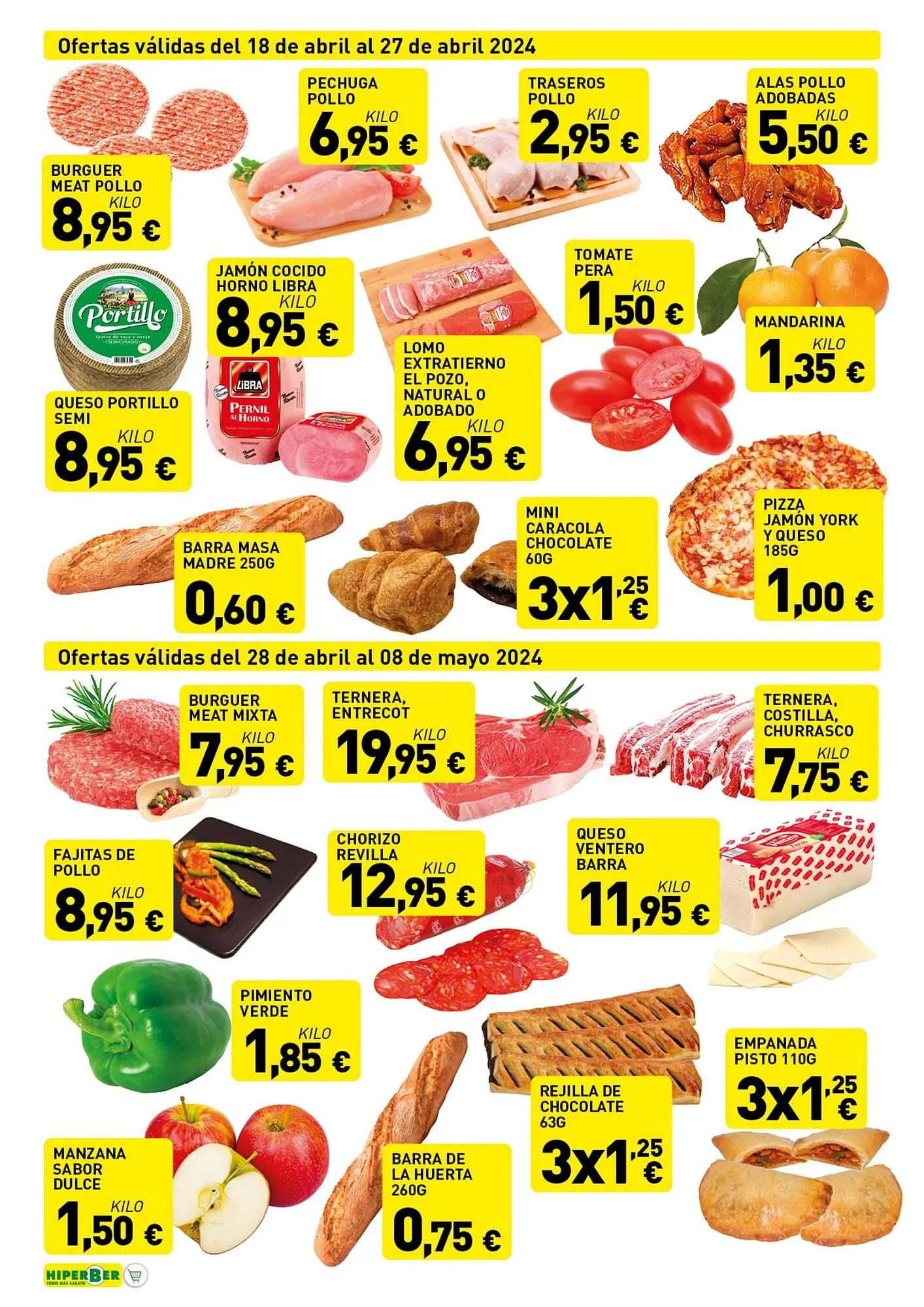 Catálogo de Folleto Hiperber 18 de abril al 8 de mayo 2024 - Página 2