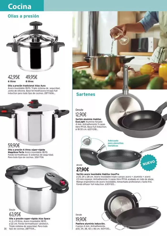 Catálogo de Renovación y mantenimiento del hogar 1 de enero al 31 de diciembre 2025 - Página 36