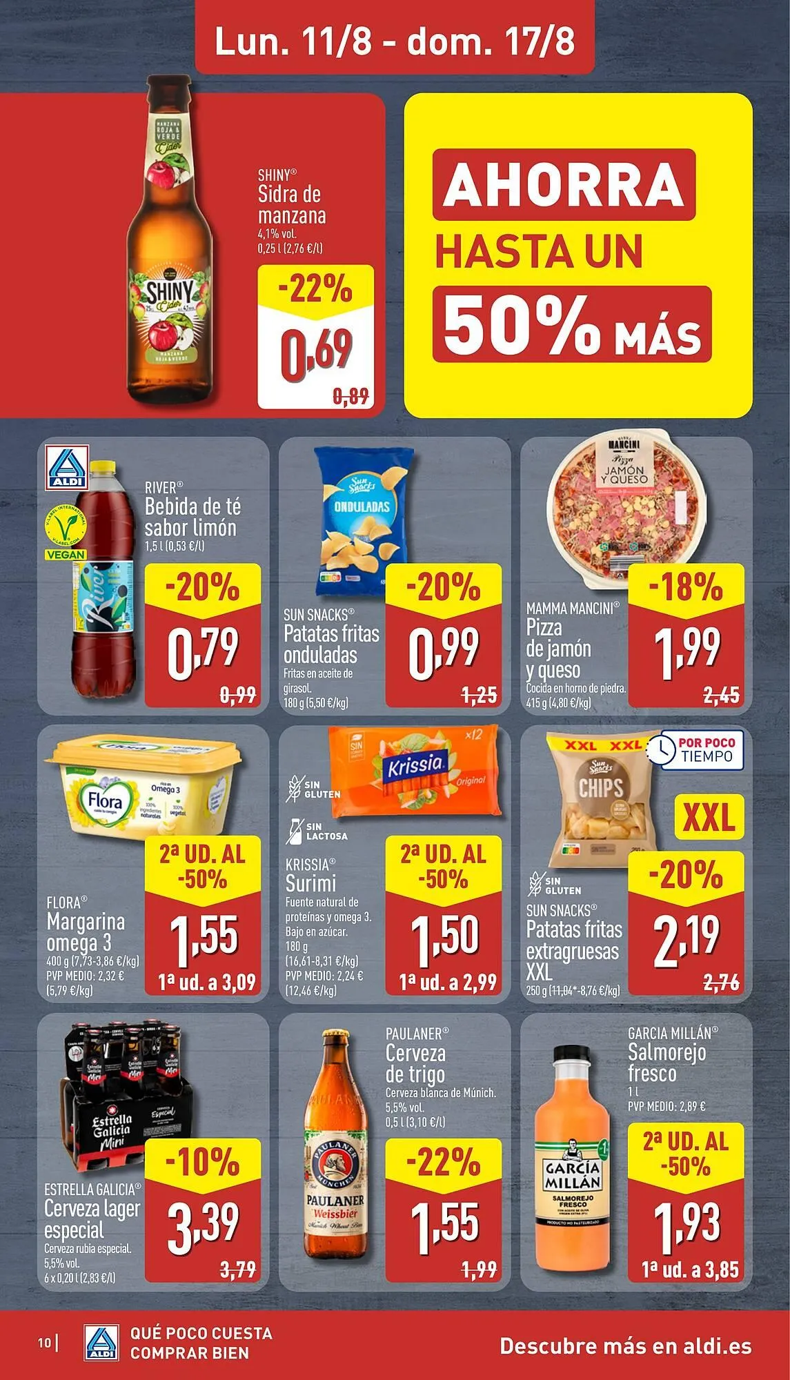 Catálogo de Folleto ALDI 11 de agosto al 17 de agosto 2025 - Página 10