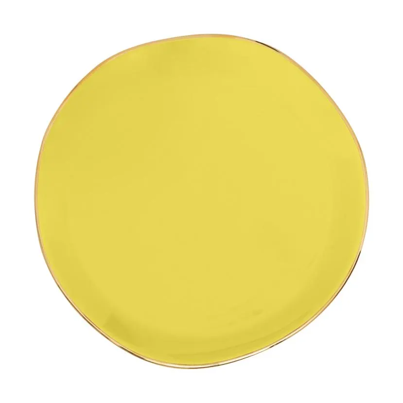 Good Morning plate 17 cm white