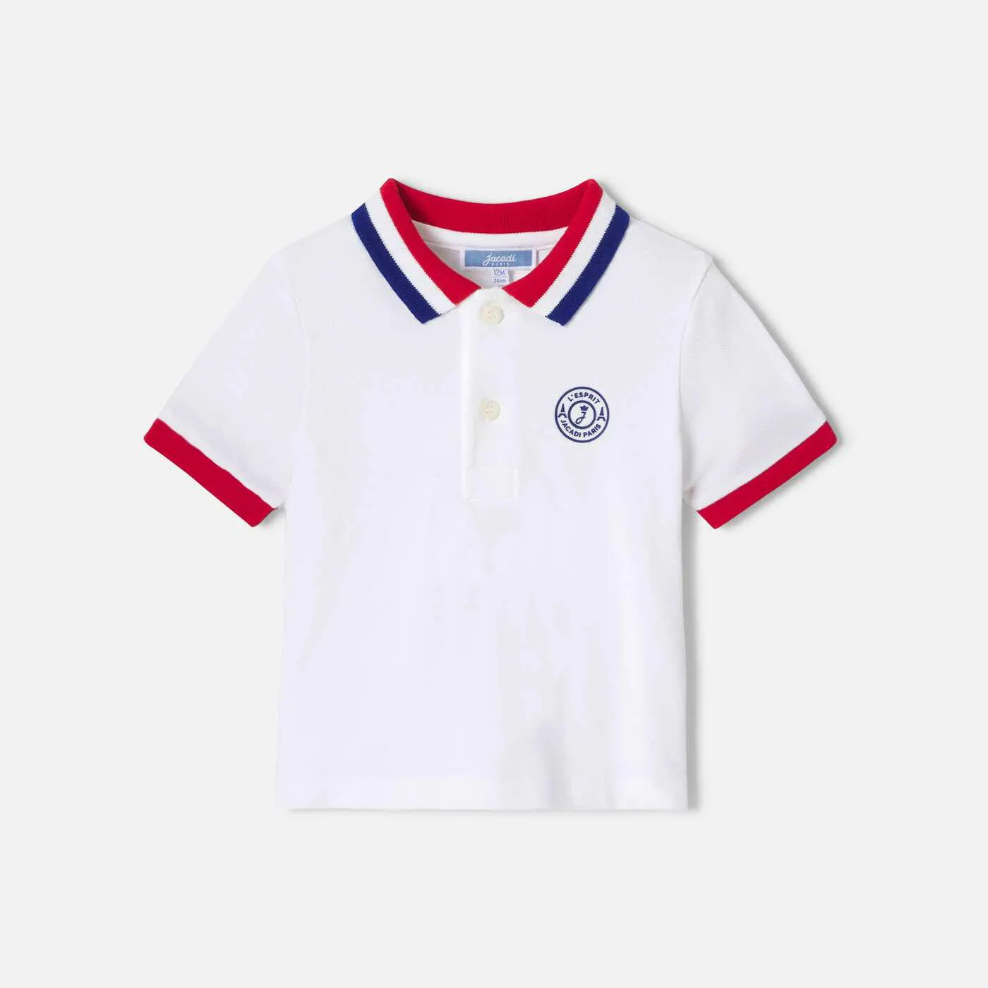 Polo de manga corta para bebé niño