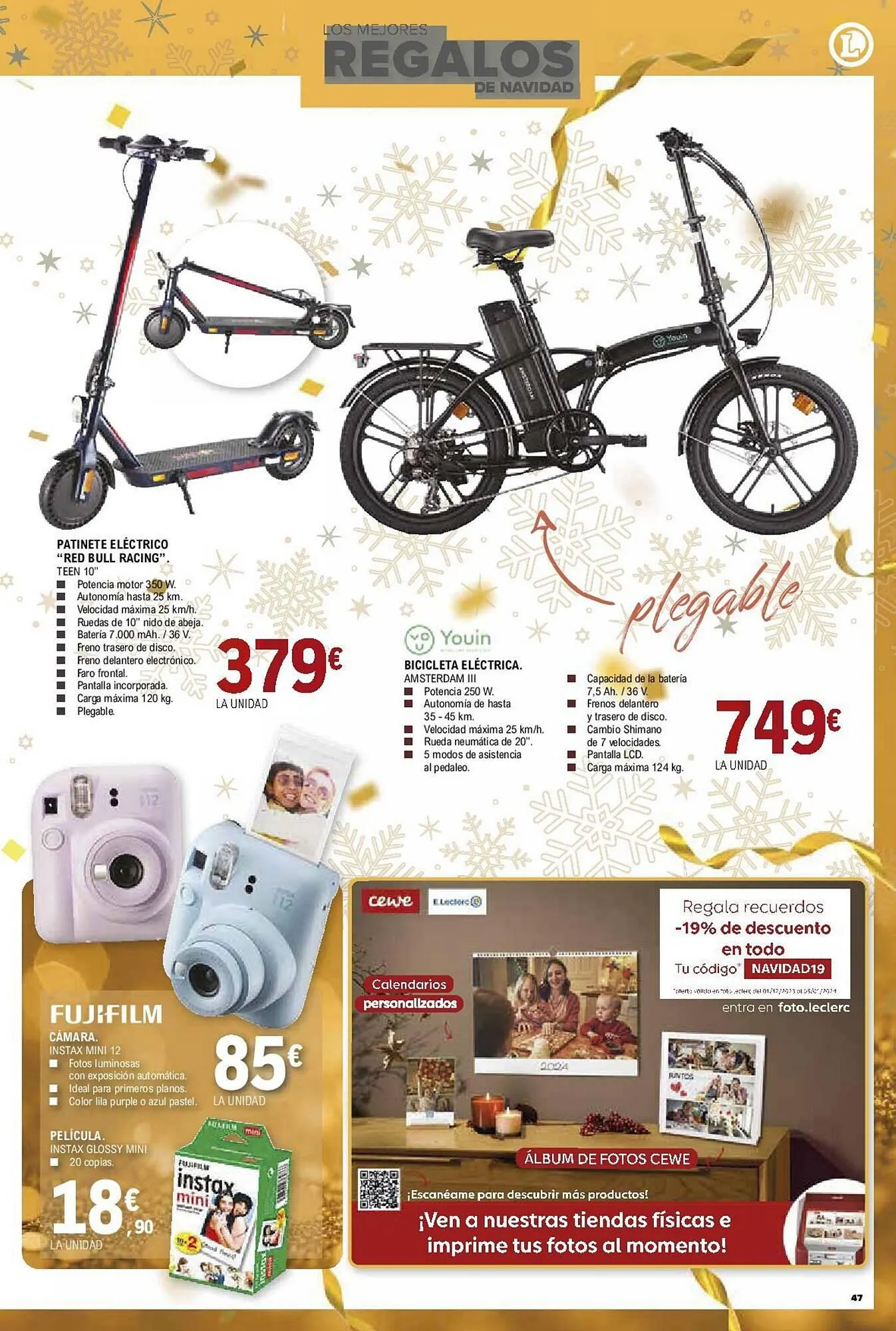 Catálogo de Folleto E.Leclerc 13 de diciembre al 5 de enero 2024 - Página 47