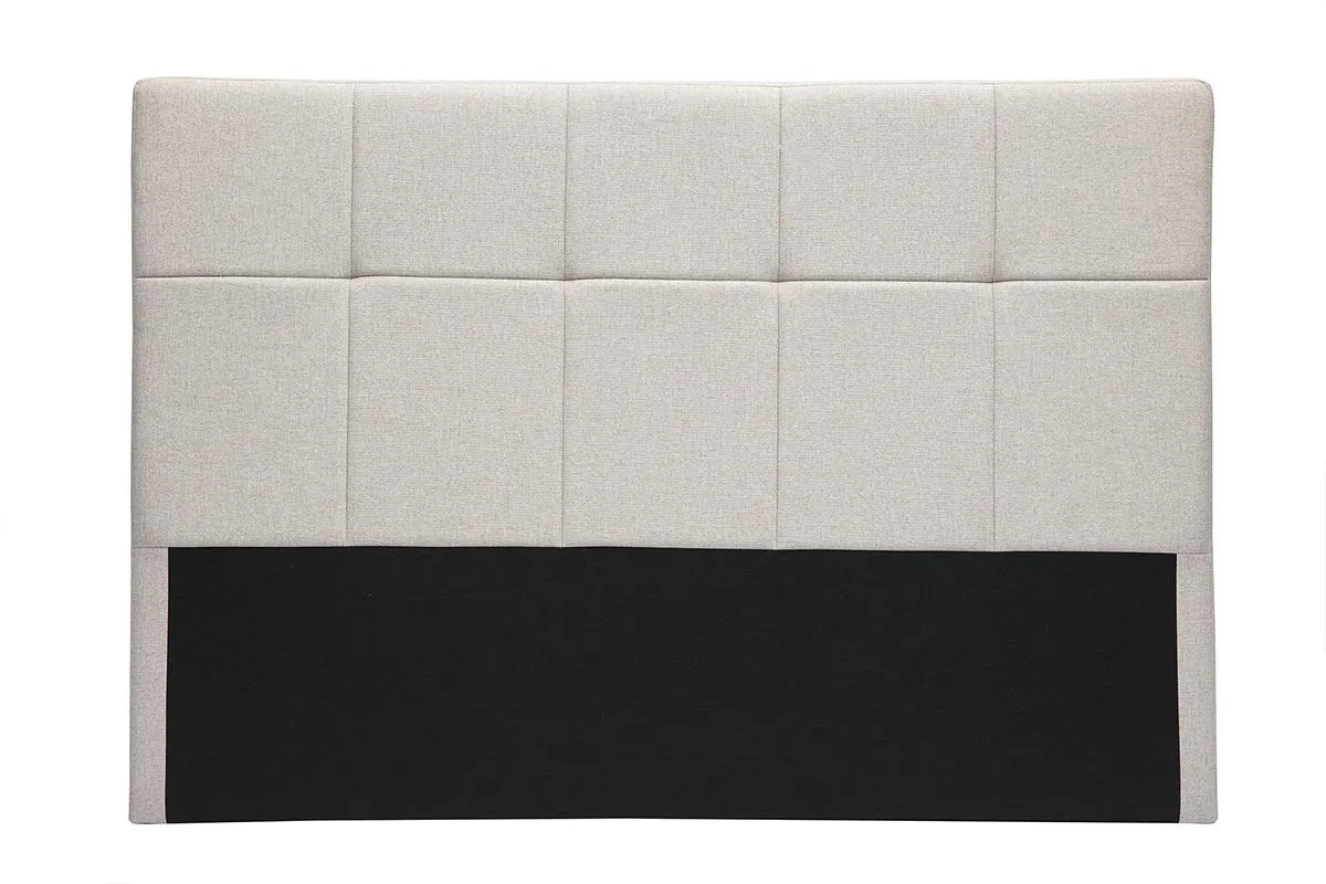 Cabecero tejido natural 160cm CLOVIS