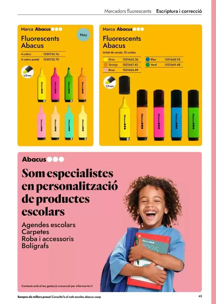 Catálogo de Catàleg Escolar 2025-2026 6 de mayo al 31 de diciembre 2026 - Página 47
