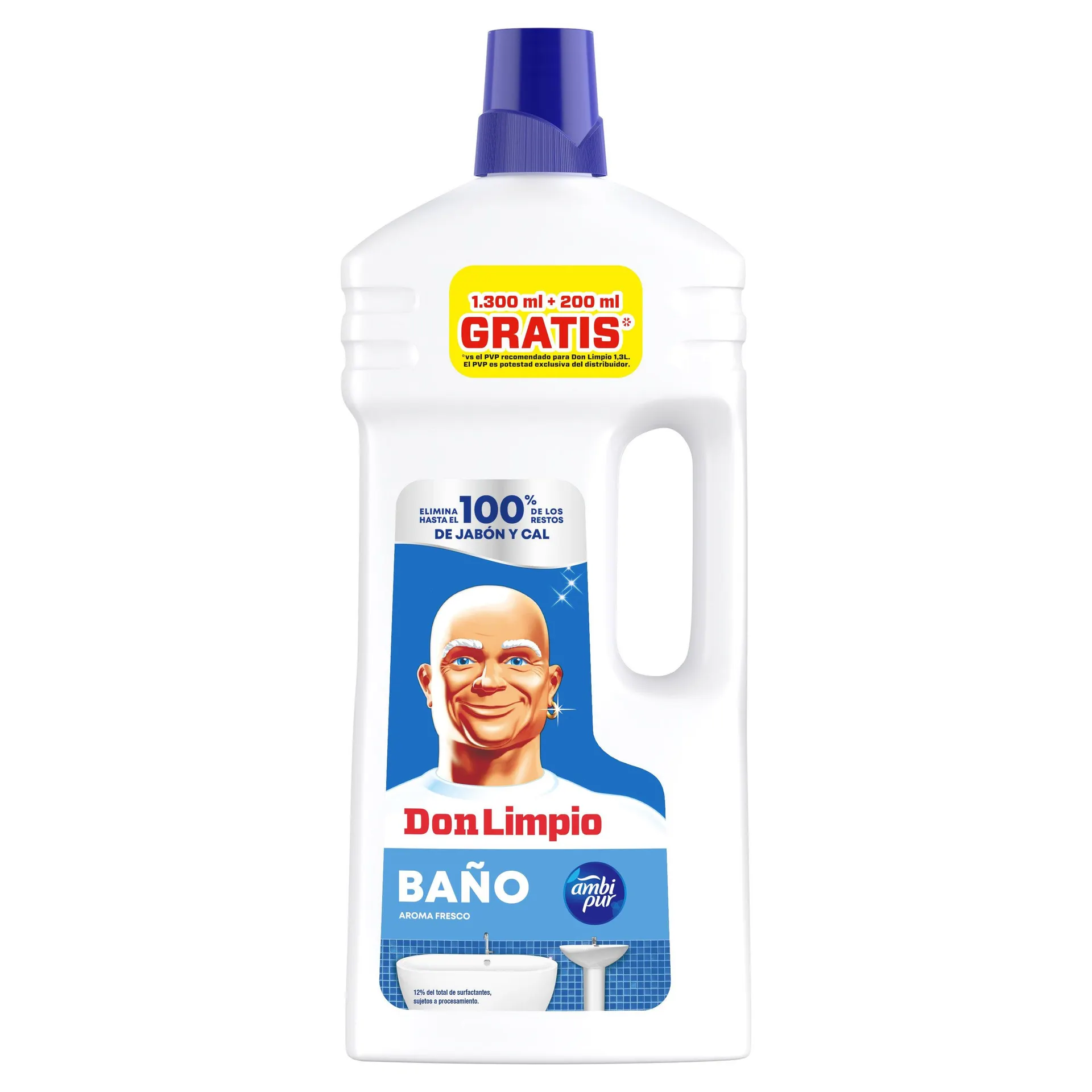 Limpiahogar Don Limpio 1,3 l + 200 ml baño
