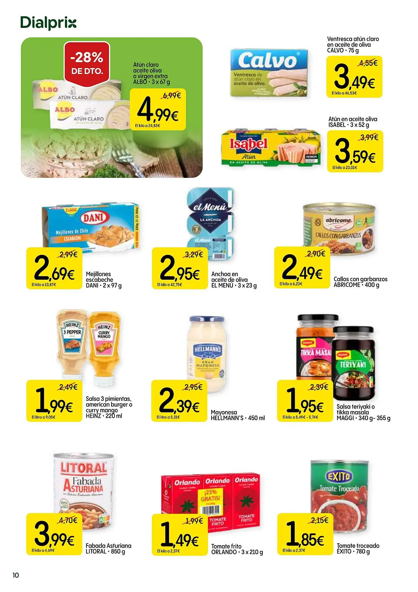 Catálogo de Folleto Dialprix 12 de marzo al 25 de marzo 2026 - Página 10