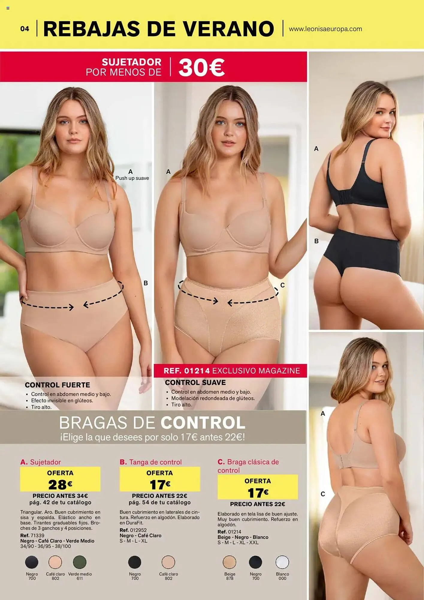 Catálogo de Folleto Leonisa 1 de julio al 31 de julio 2025 - Página 4