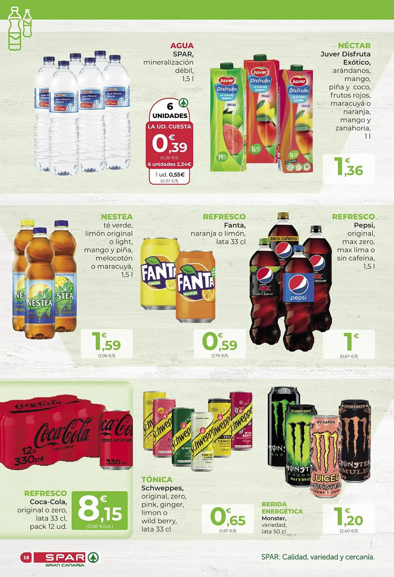 Catálogo de Folleto SPAR Gran Canaria 29 de septiembre al 12 de octubre 2023 - Página 18