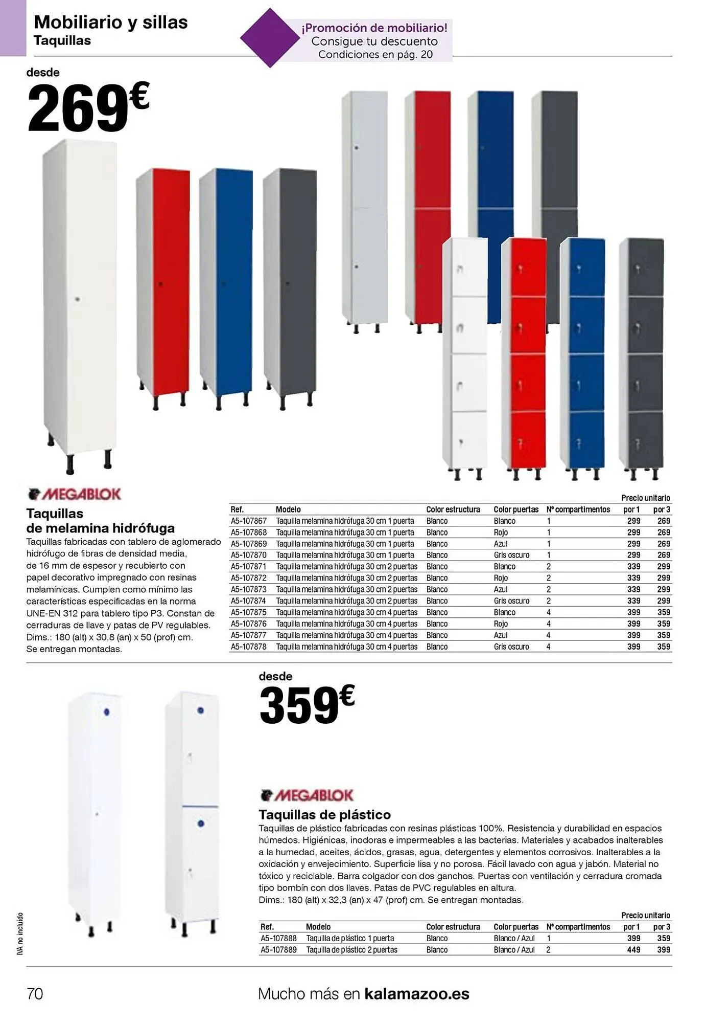 Catálogo de Folleto Staples Kalamazoo 19 de enero al 31 de diciembre 2026 - Página 70