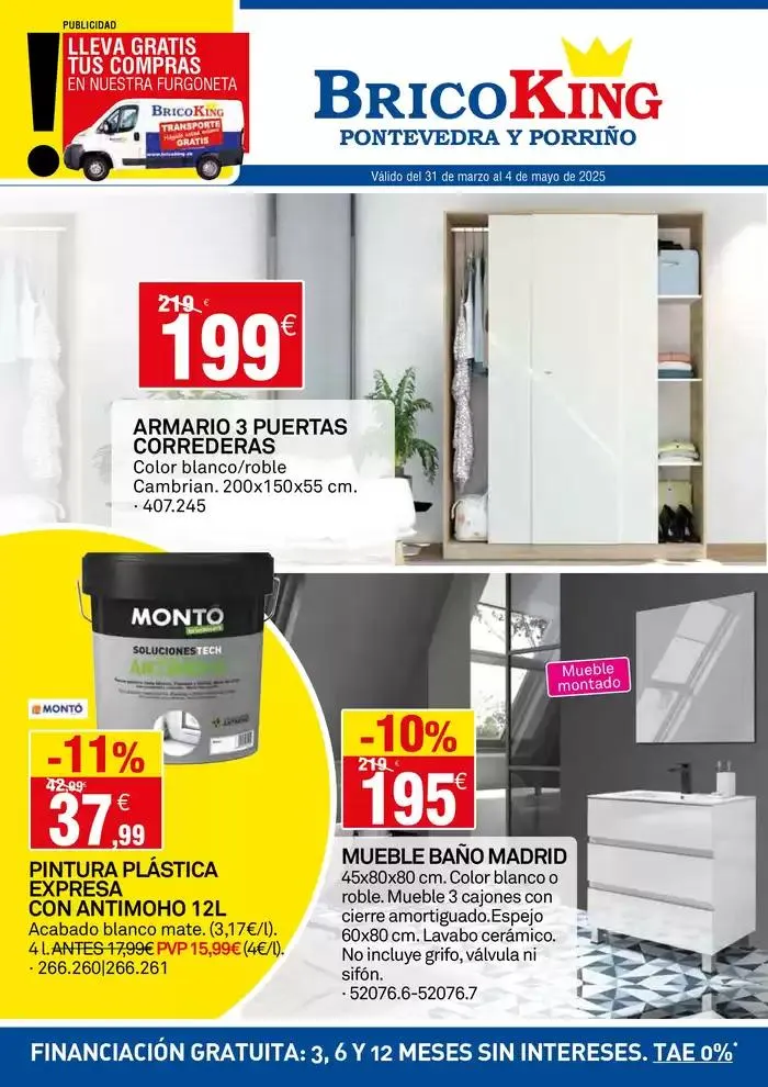 Válido del 31 de marzo al 4 de mayo - 1