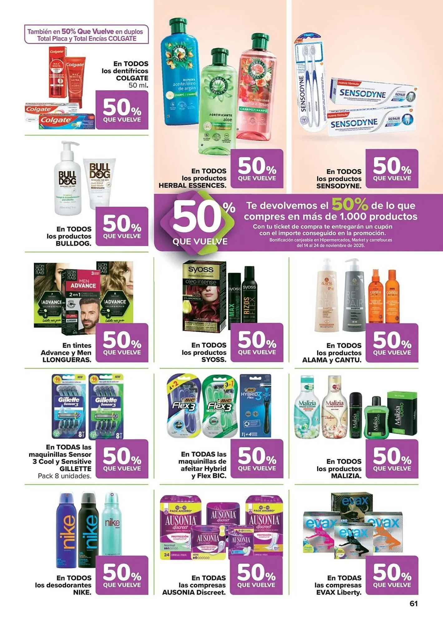 Catálogo de Folleto Carrefour 28 de octubre al 13 de noviembre 2025 - Página 61