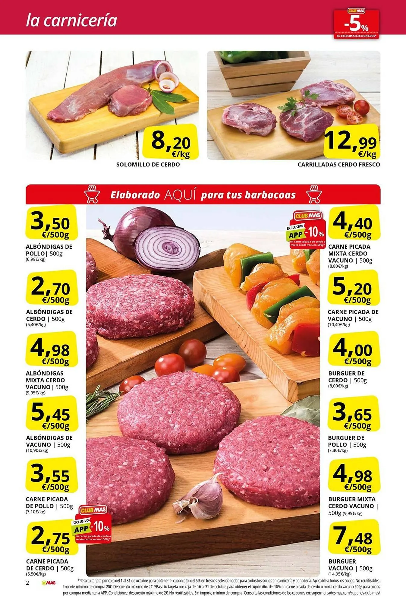 Catálogo de Folleto Supermercados MAS 2 de octubre al 30 de octubre 2025 - Página 2