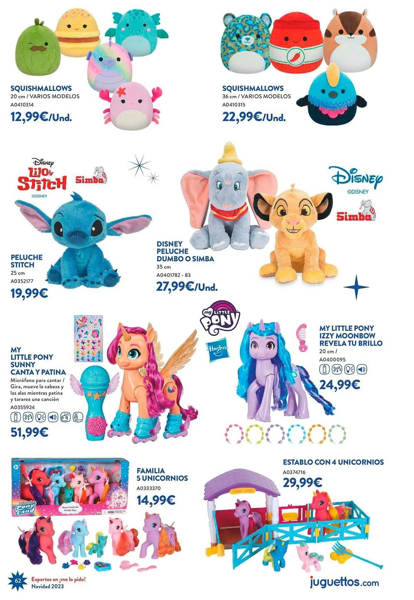 Catálogo de Folleto Juguettos 6 de noviembre al 24 de diciembre 2023 - Página 62