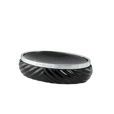 Milda soap dish H3.5 cm. black