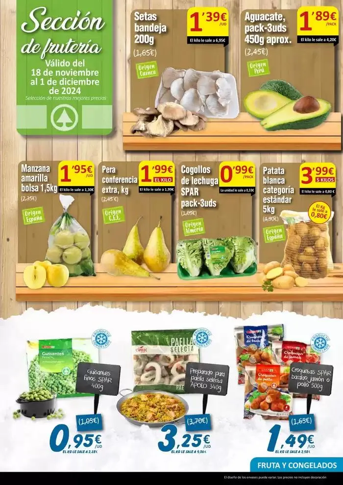 Catálogo de SPAR oferta 2ª noviembre 18 de noviembre al 1 de diciembre 2024 - Página 7