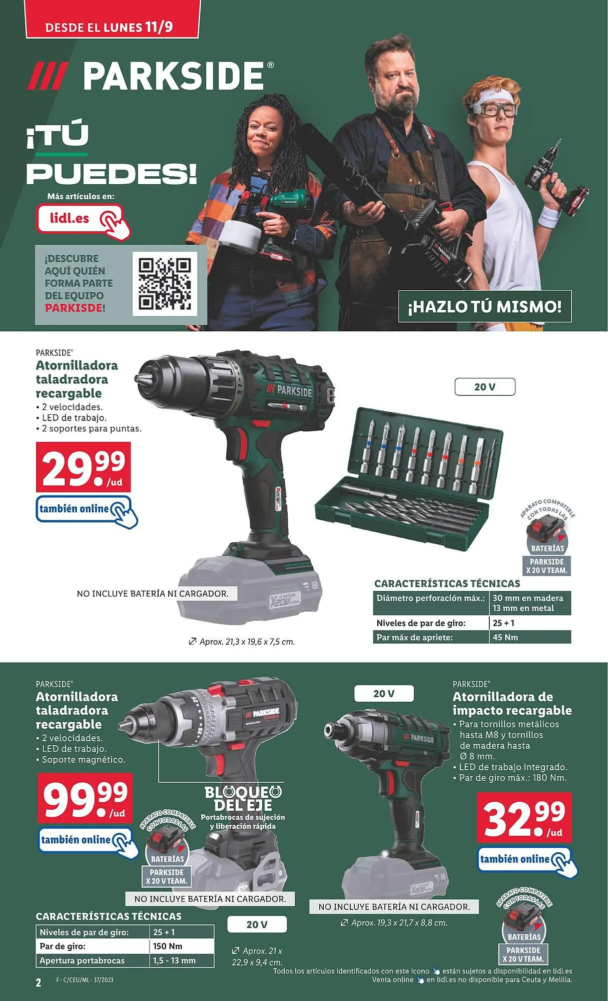 Catálogo de Folleto Lidl 11 de septiembre al 17 de septiembre 2023 - Página 2