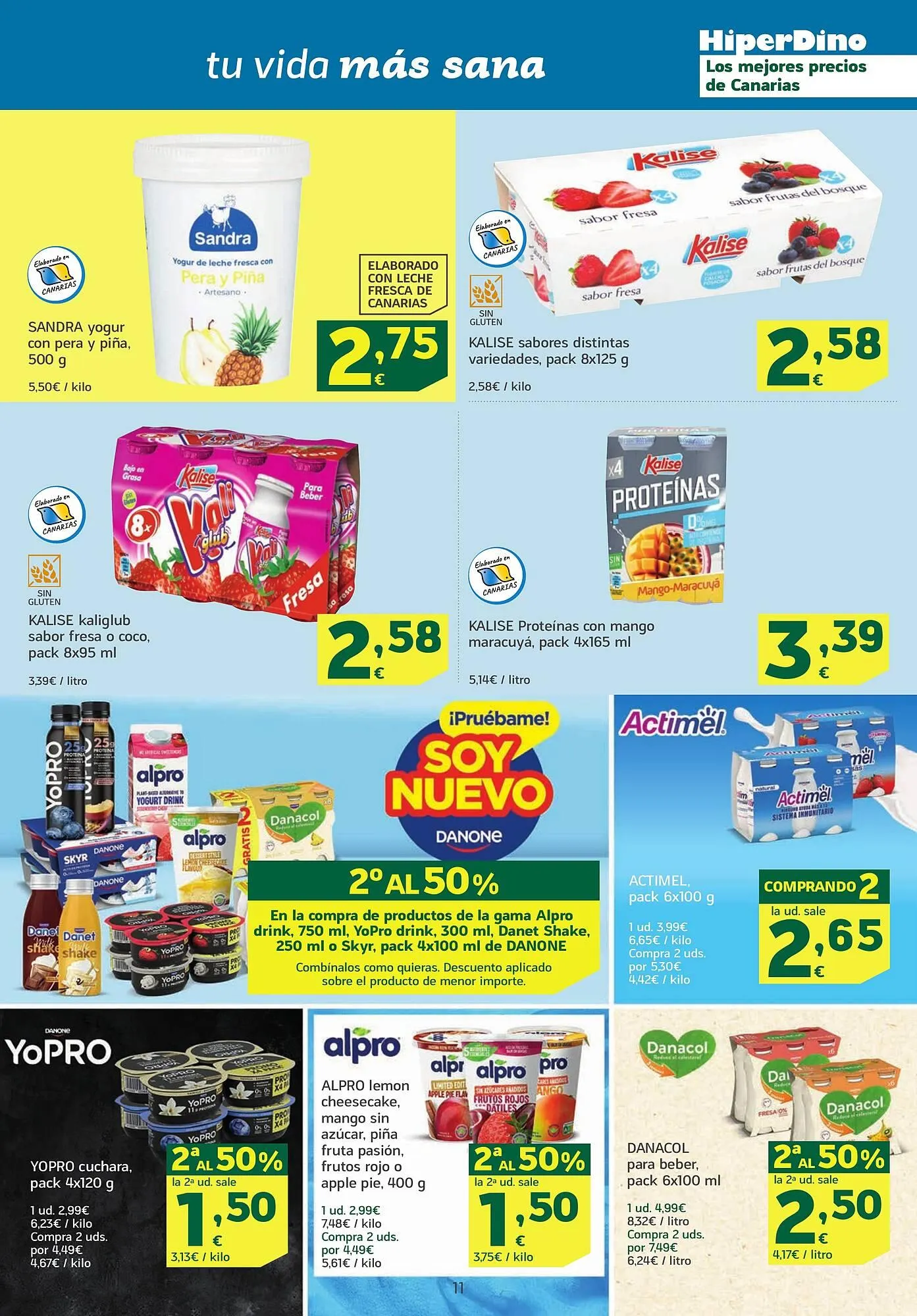 Catálogo de Folleto HiperDino 22 de julio al 7 de agosto 2025 - Página 11