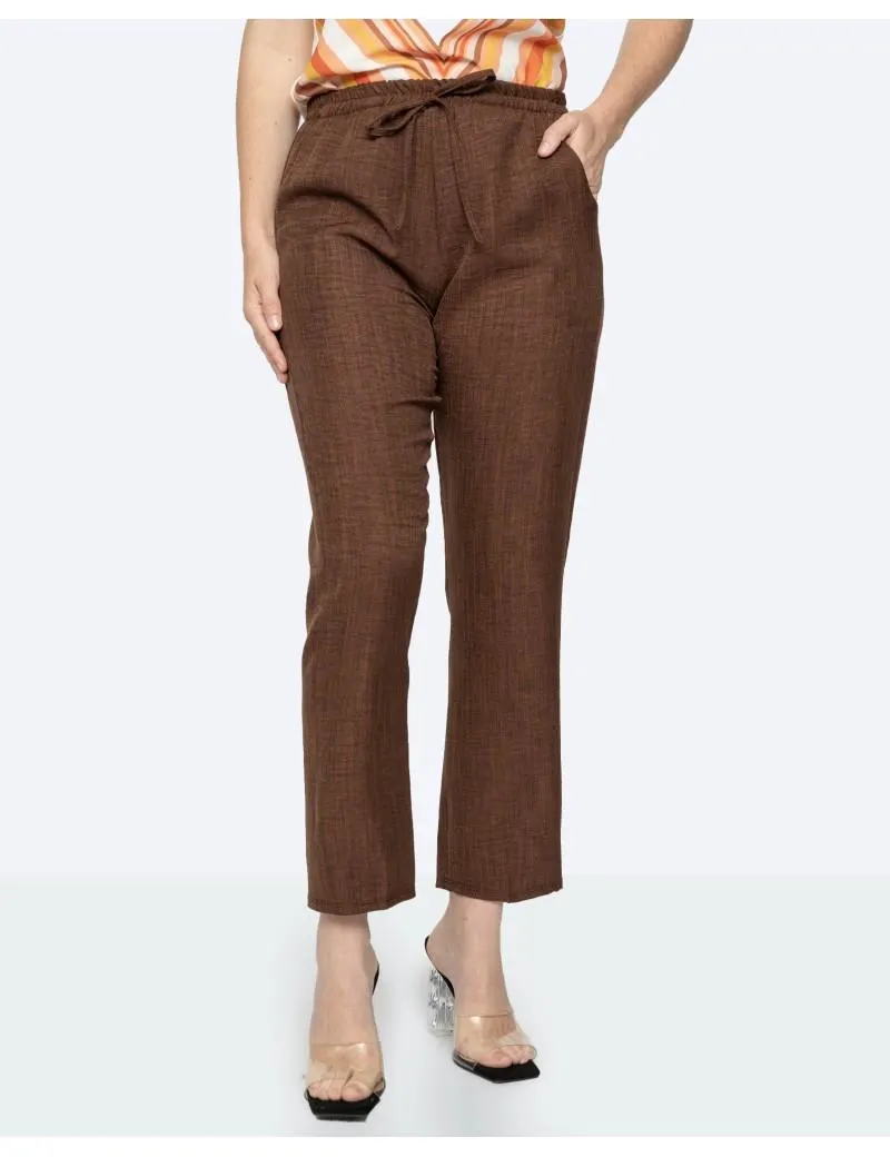 Pantalón Fluido Simil Lino