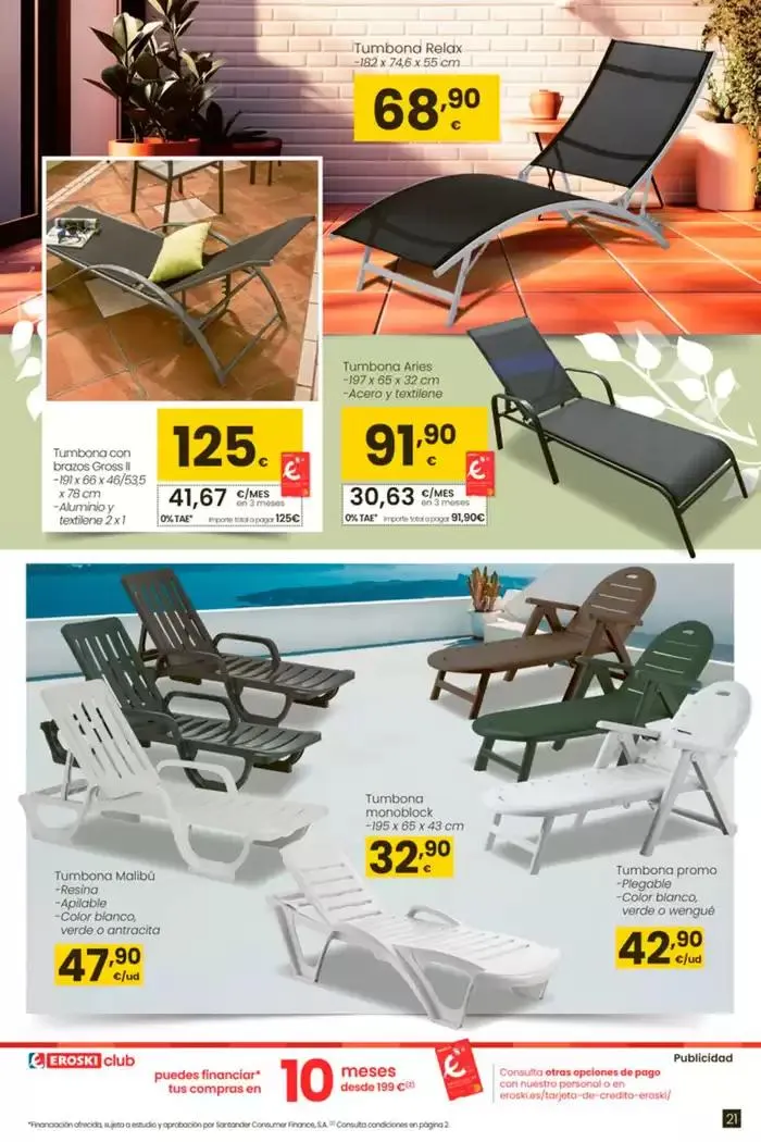 Catálogo de Terraza y Jardín 2 de mayo al 28 de mayo 2025 - Página 21