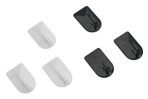 Hooks RIALA plastic pack of 3 assorted