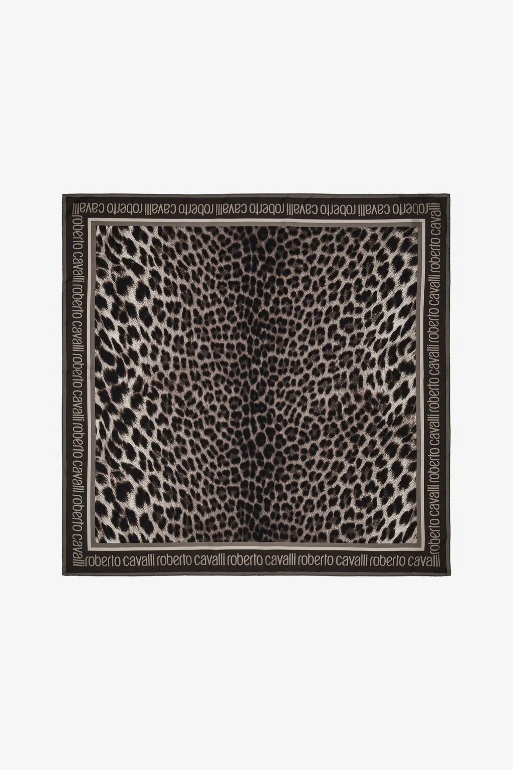 Roberto Cavalli foulard with Giaguaro Heritage print