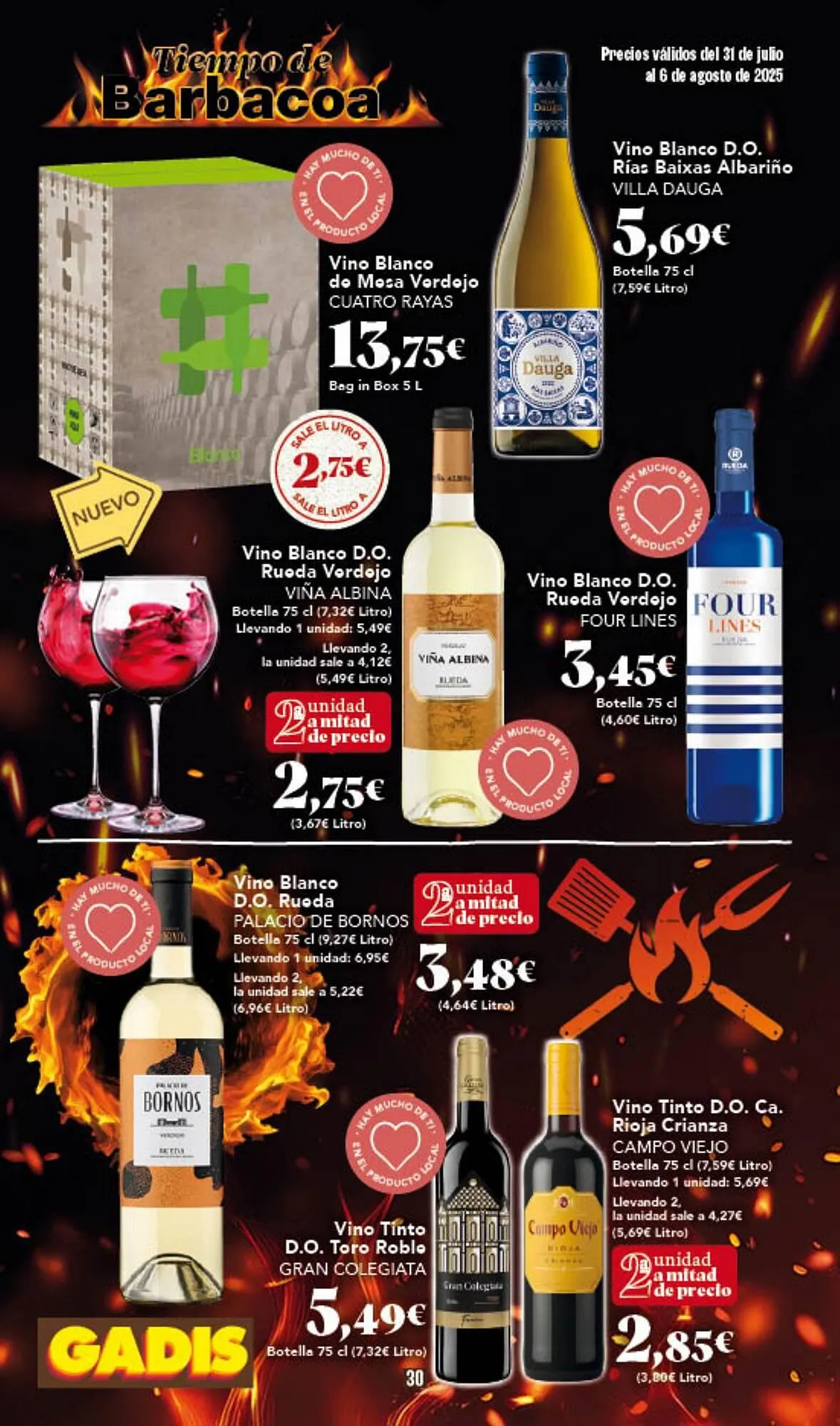 Catálogo de Folleto Gadis 31 de julio al 6 de agosto 2025 - Página 30