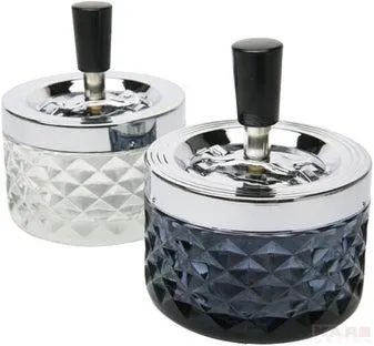 Cenicero giratorio Cristallo Smoke