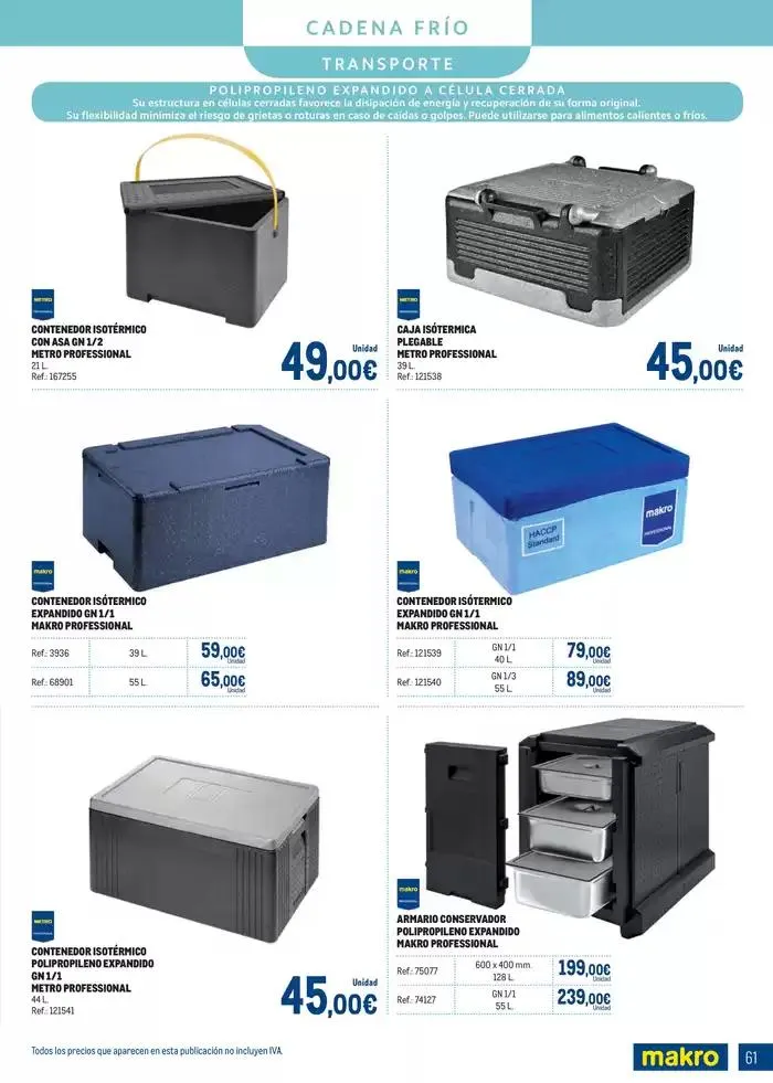 Catálogo de Especial Congelados Centro 5 de mayo al 1 de junio 2025 - Página 61