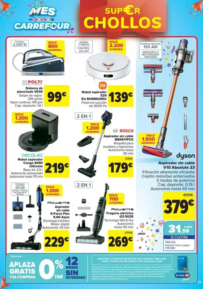 Catálogo de CHOLLOS NO ALIMENTACION 22 de abril al 12 de mayo 2025 - Página 17