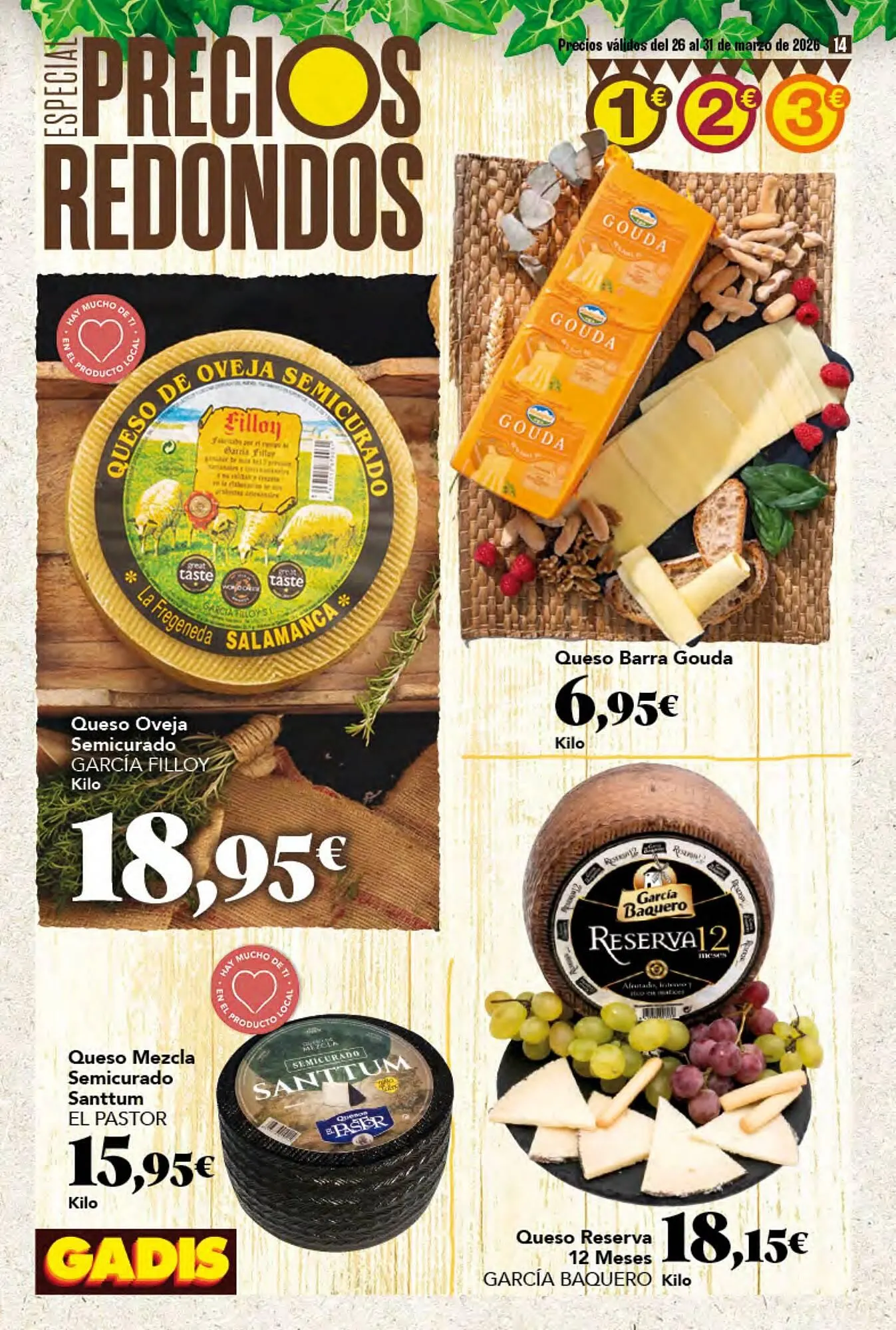 Catálogo de Folleto Gadis 26 de marzo al 31 de marzo 2026 - Página 14