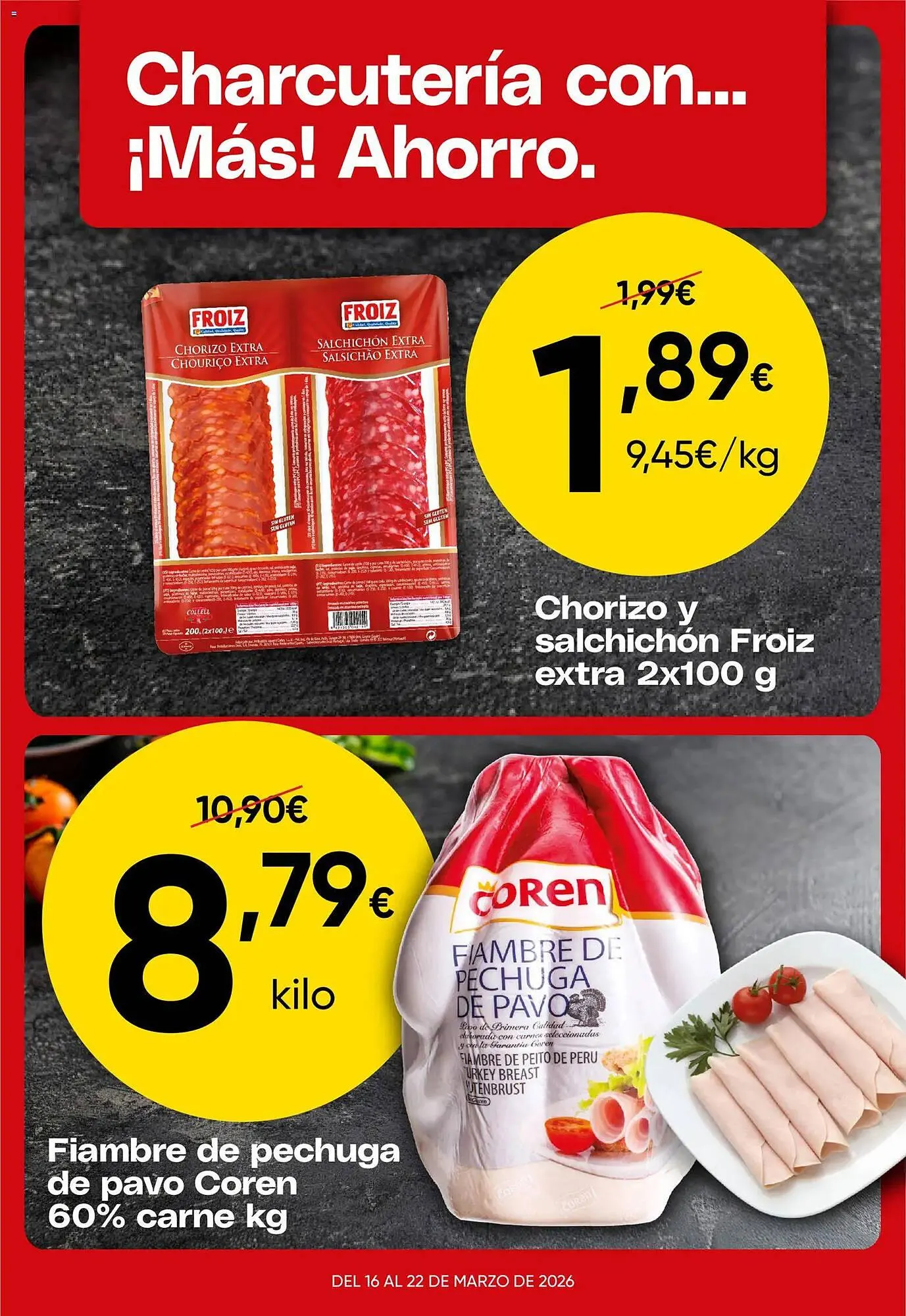 Catálogo de Folleto FROIZ 16 de marzo al 22 de marzo 2026 - Página 3