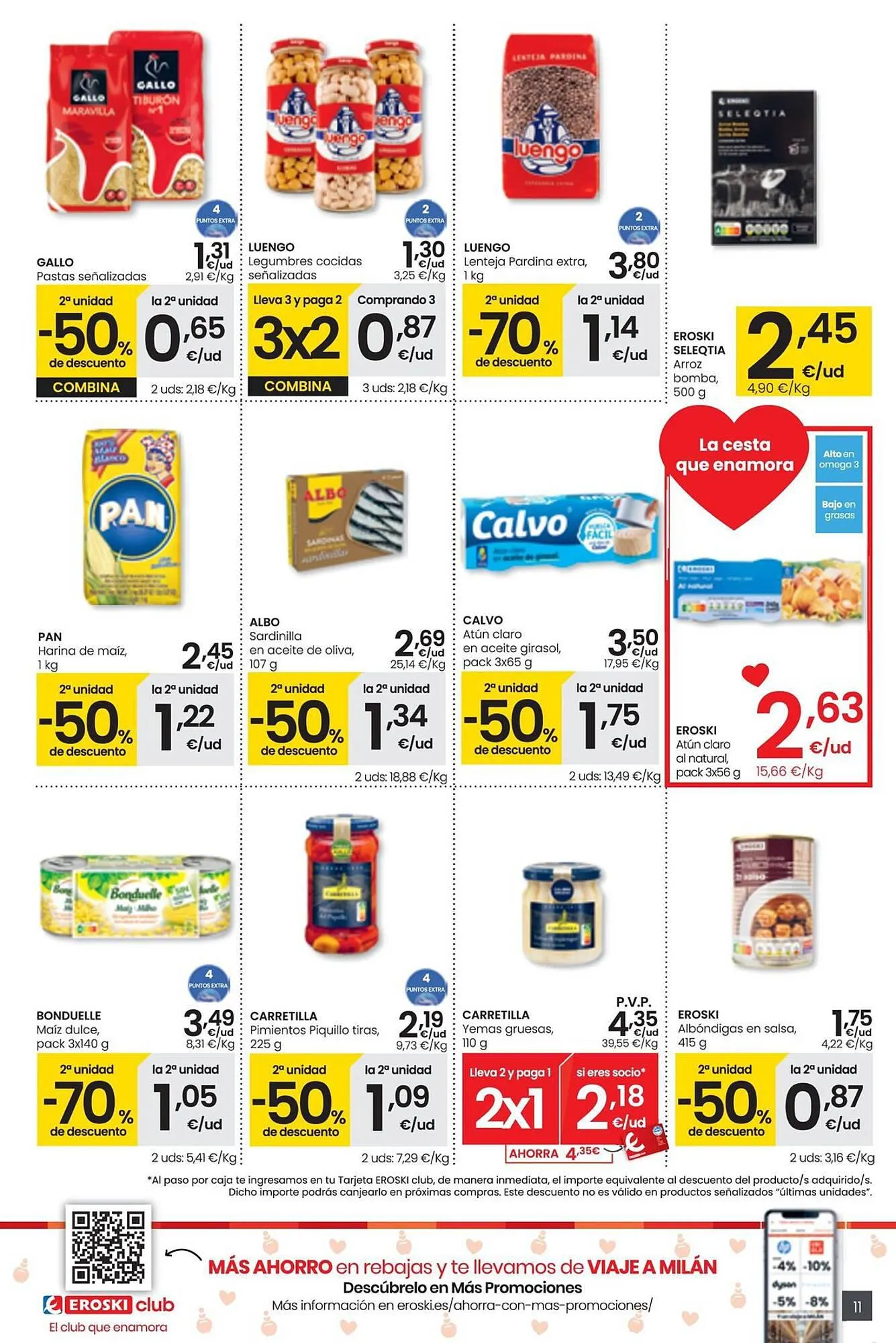 Catálogo de Folleto Eroski 4 de enero al 16 de enero 2024 - Página 11