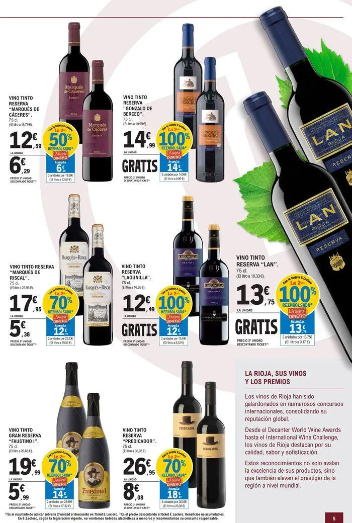 Catálogo de Feria del Vino Ciudad Real 18 de septiembre al 13 de octubre 2024 - Página 5