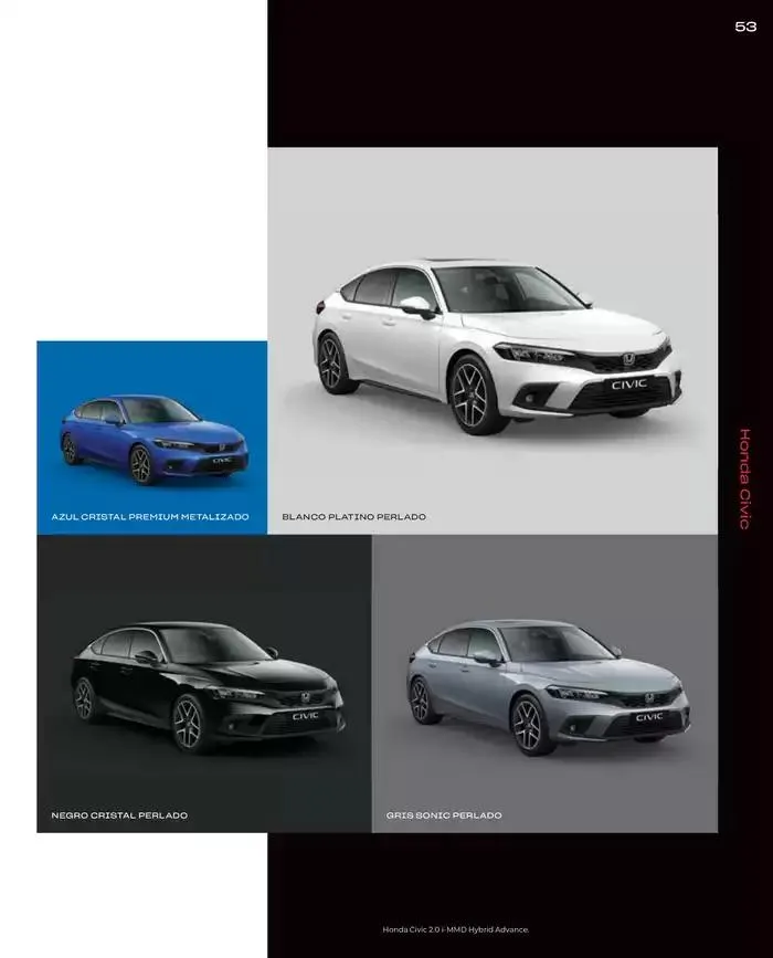 Catálogo de Honda Civic-Hybrid 30 de agosto al 30 de junio 2025 - Página 53
