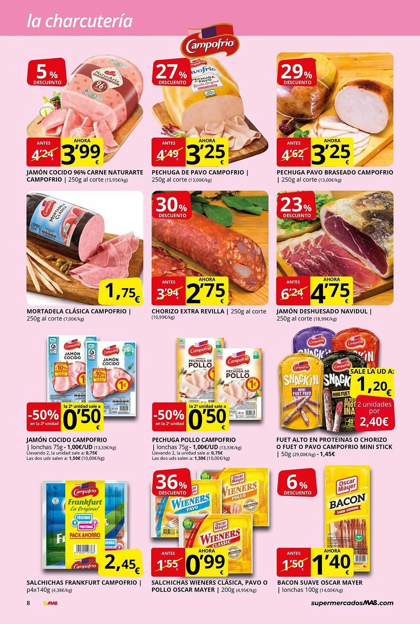 Catálogo de Folleto Supermercados MAS 27 de marzo al 29 de abril 2026 - Página 8