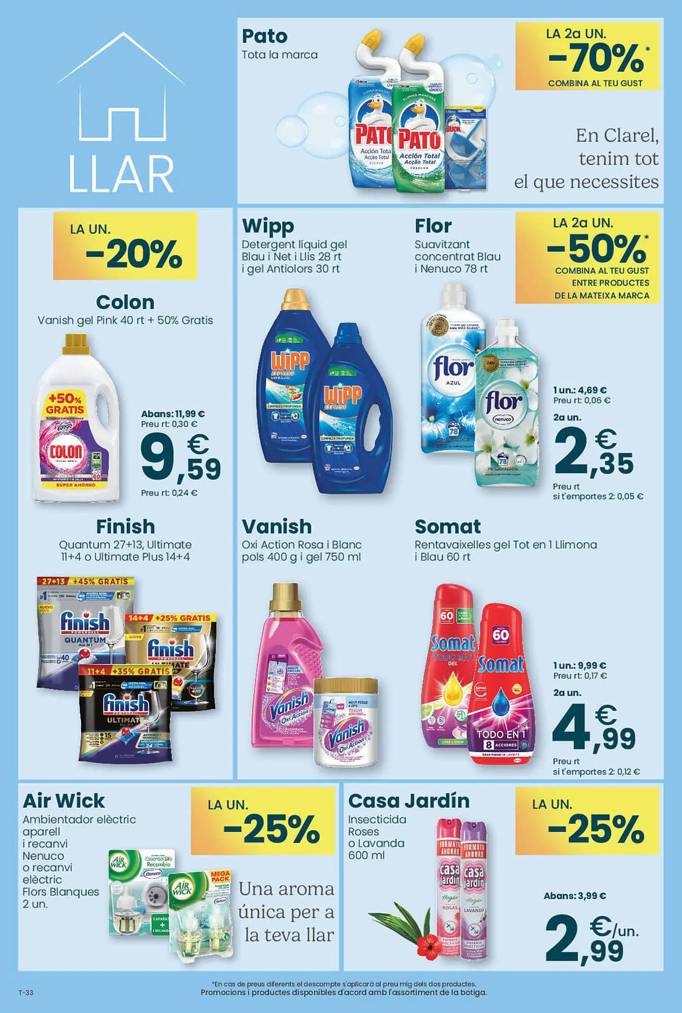 Catálogo de Folleto Clarel 20 de septiembre al 3 de octubre 2023 - Página 7