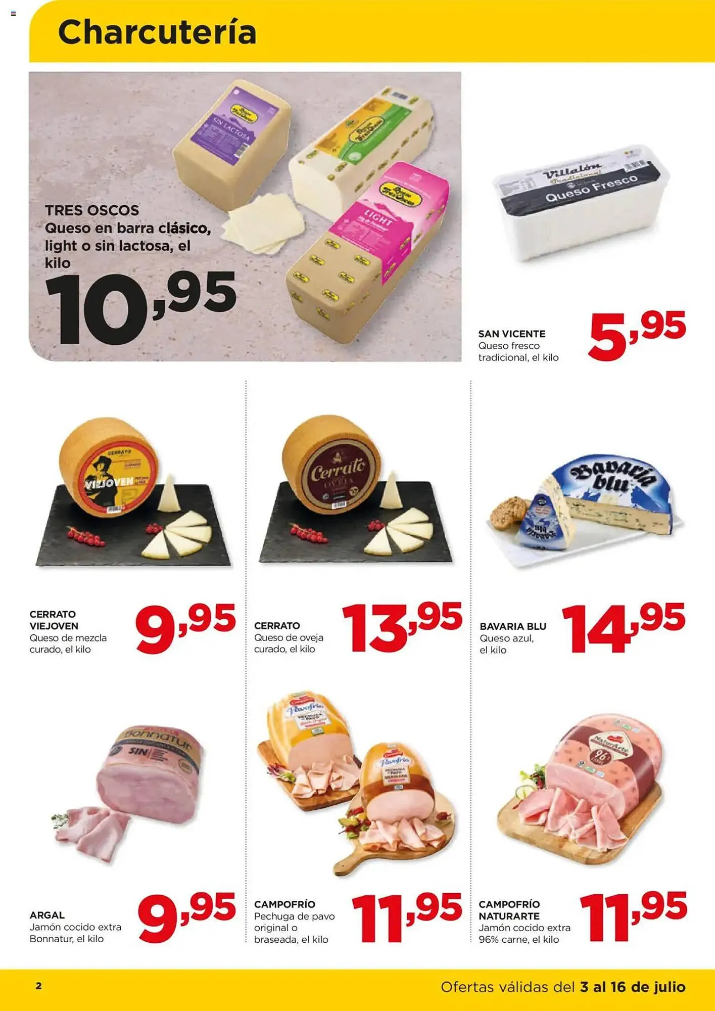 Catálogo de Folleto Alimerka 3 de julio al 16 de julio 2025 - Página 2
