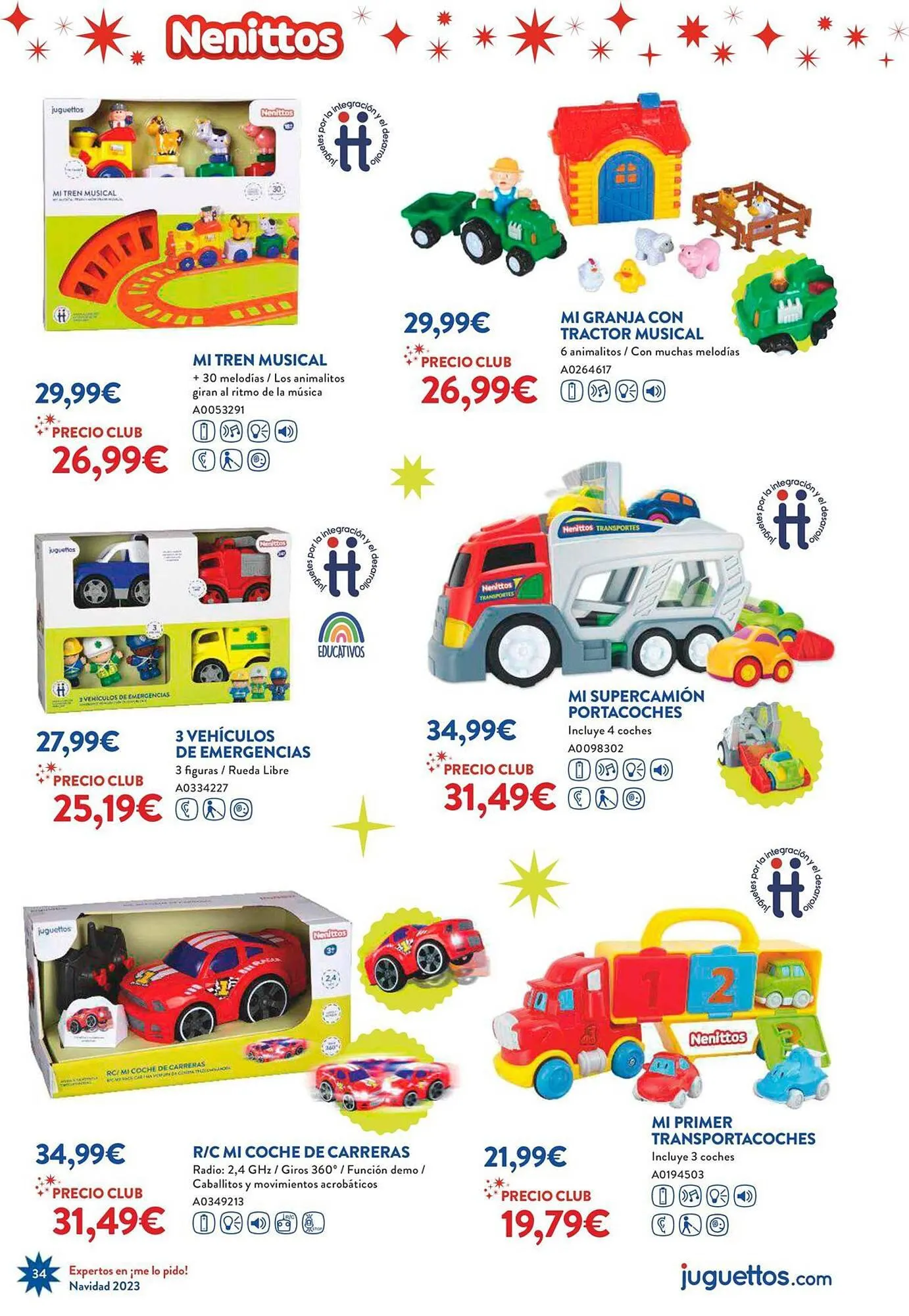 Catálogo de Folleto Juguettos 6 de noviembre al 24 de diciembre 2023 - Página 34