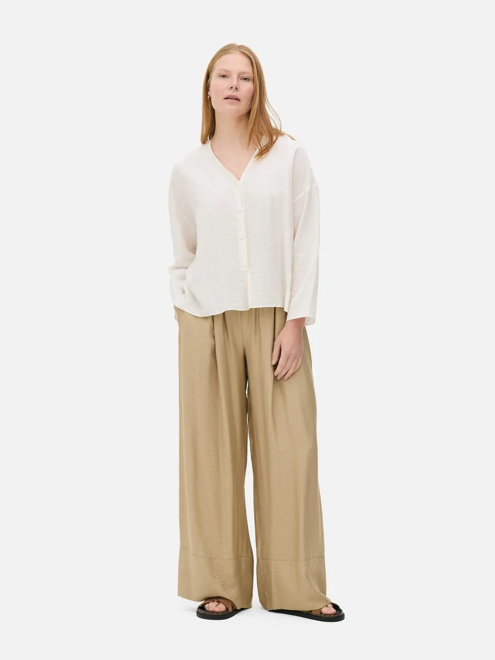 Blusa con cuello de pico de The Edit