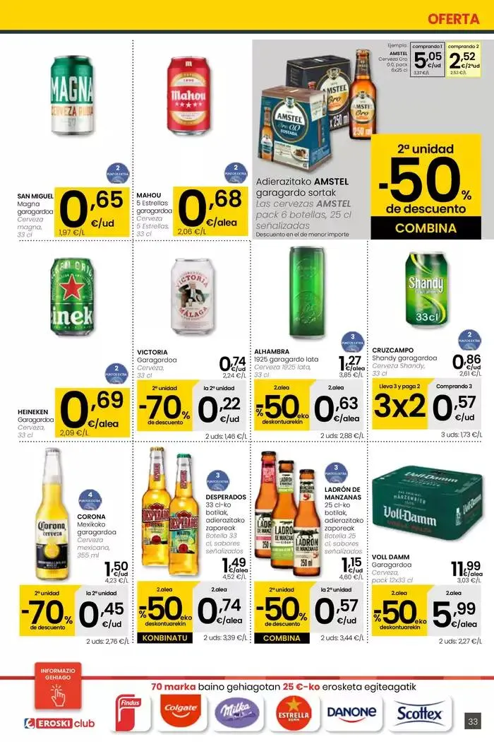 Catálogo de AUKERA OFERTA EROSKI CENTER 10 de abril al 29 de abril 2025 - Página 33