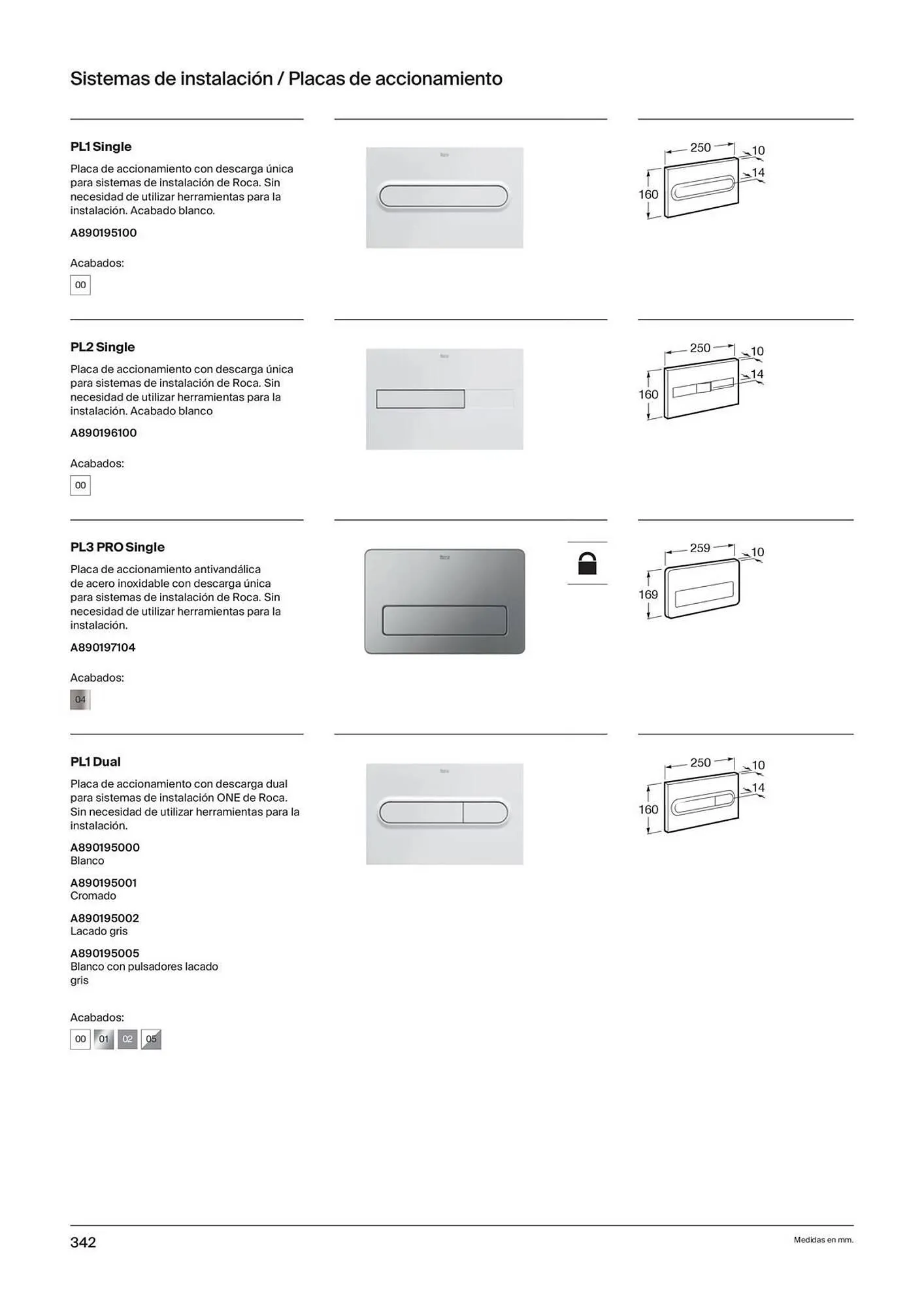 Catálogo de Folleto Roca 21 de noviembre al 31 de diciembre 2023 - Página 344