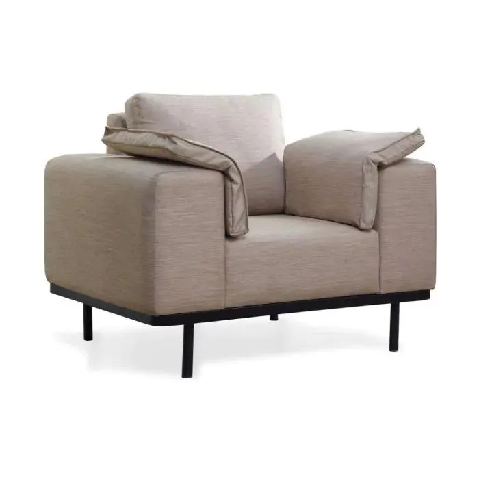 Sillón en color Beige LENNY
