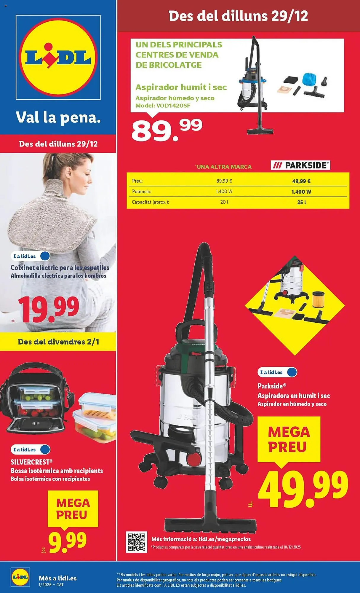 Catálogo de Catálogo Lidl 29 de diciembre al 4 de enero 2026 - Página 1